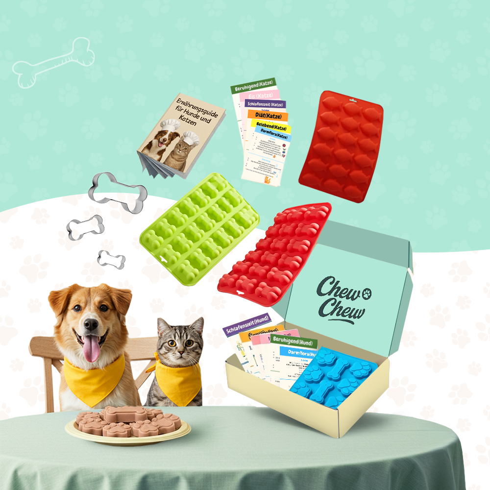 Hausgemachte Hunde Snacks Set